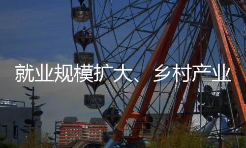 就業(yè)規(guī)模擴大、鄉(xiāng)村產(chǎn)業(yè)升級 鞏固脫貧攻堅的成果亮了
