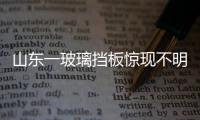 山東一玻璃擋板驚現(xiàn)不明物體“形狀瘆人”，知情人：是一個充氣模特