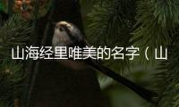 山海經里唯美的名字（山海經里的神獸）
