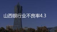 山西銀行業(yè)不良率4.34% 煤炭行業(yè)低于平均水平