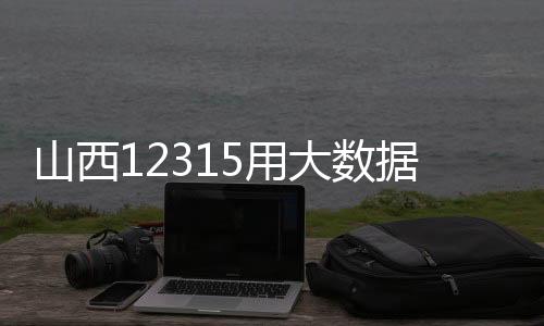 山西12315用大數據助力“守查保”專項行動