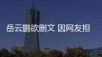 岳云鵬欲刪文 因網友擔心他智商