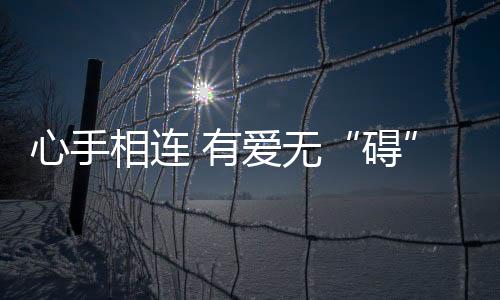 心手相連 有愛無“礙”