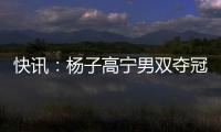 快訊：楊子高寧男雙奪冠 08職業巡回總決賽
