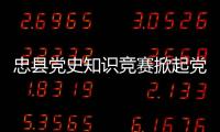 忠縣黨史知識競賽掀起黨史學習教育熱潮
