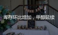 庫存環比增加，甲醇延續跌勢