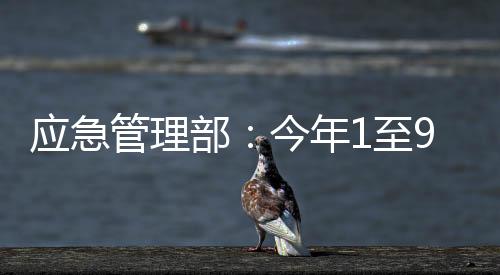 應(yīng)急管理部：今年1至9月全國共接報火災(zāi)63.68萬起