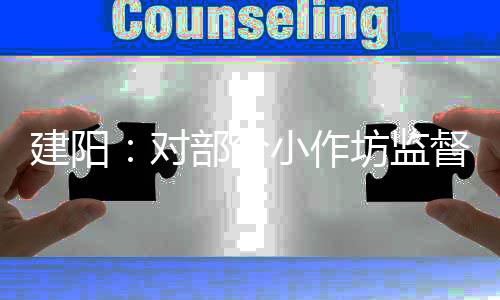 建陽：對部分小作坊監督抽檢 確保月餅質量