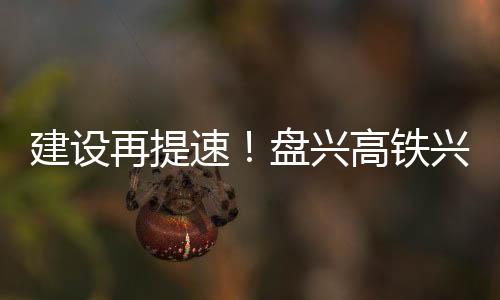 建設再提速！盤興高鐵興義南站完成鋼結構屋蓋整體提升作業