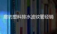 廊坊塑料排水波紋管經(jīng)銷商、品牌廠家