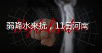 弱降水來擾，11日河南重回升溫模式