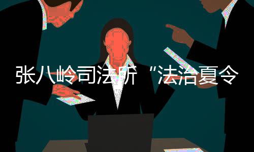 張八嶺司法所“法治夏令營”點亮暑期生活_