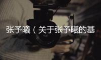 張予曦（關于張予曦的基本情況說明介紹）