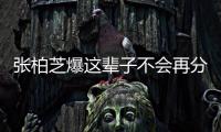 張柏芝爆這輩子不會(huì)再分享感情 坦承主因是上段公開戀愛沒被祝福