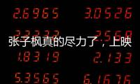 張子楓真的盡力了，上映4天才1500多萬票房，真的不能只怪人家