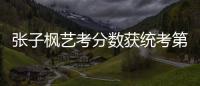 張子楓藝考分數獲統考第一名 滿分200分考了196分！