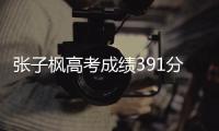 張子楓高考成績391分為啥還是前三（張子楓高考成績）