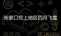 張家口壩上地區四月飛雪