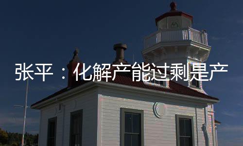 張平：化解產能過剩是產業轉型升級的重點
