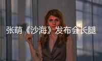 張萌《沙海》發布會長腿吸睛    氣場十足被稱“古墓麗萌”