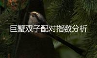 巨蟹雙子配對(duì)指數(shù)分析