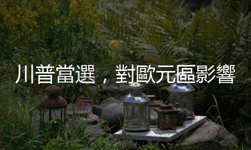 川普當選，對歐元區影響更甚中國｜天下雜誌