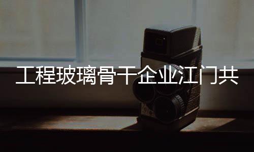 工程玻璃骨干企業江門共析行業下半年大勢,行業會議