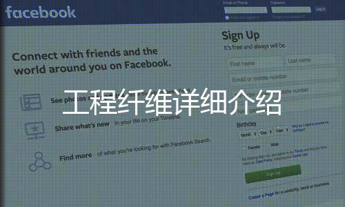 工程纖維詳細介紹