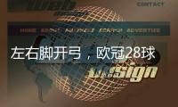 左右腳開弓，歐冠28球！哈蘭德再超2大巨星，瓜帥不敢相信