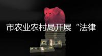 市農業農村局開展“法律進農村”宣傳活動