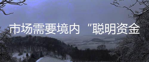 市場需要境內“聰明資金”