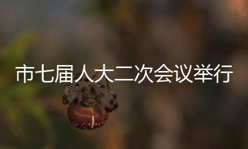 市七屆人大二次會議舉行預備會議_