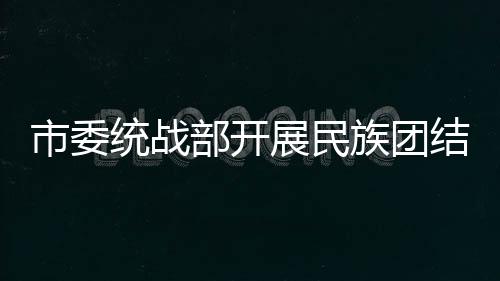 市委統戰部開展民族團結進步宣傳教育活動：童心向黨，百米長卷繪團結