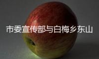 市委宣傳部與白梅鄉東山村舉行“以購代捐”協議簽訂儀式