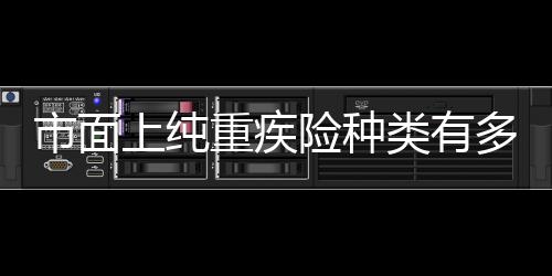 市面上純重疾險種類有多少種