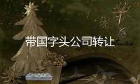 帶國字頭公司轉(zhuǎn)讓