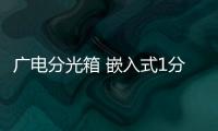 廣電分光箱 嵌入式1分32光分路器箱參考結構