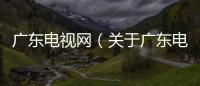 廣東電視網（關于廣東電視網的基本情況說明介紹）