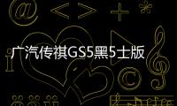 廣汽傳祺GS5黑5士版正式發布 售12.68萬起