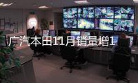 廣汽本田11月銷量增12% 雅閣/凌派領漲