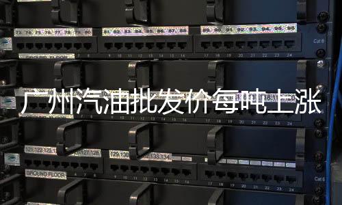 廣州汽油批發價每噸上漲80元