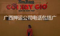 廣西押運公司電話包括廣西一押運的具體內容