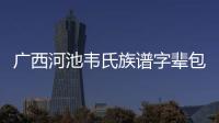 廣西河池韋氏族譜字輩包括廣西河池韋小村的詳細情況