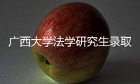 廣西大學法學研究生錄取名單:廣西大學法學研究生
