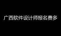 廣西軟件設計師報名費多少:廣西軟件設計師
