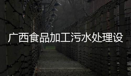 廣西食品加工污水處理設(shè)備 屠宰加工廢水處理設(shè)備價格