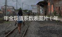 年金現值系數表圖片（年金現值系數）