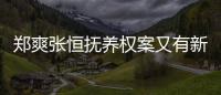 鄭爽張恒撫養權案又有新變故 下月初將再次開庭