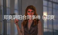 鄭爽陰陽(yáng)合同事件（鄭爽陰陽(yáng)合同）