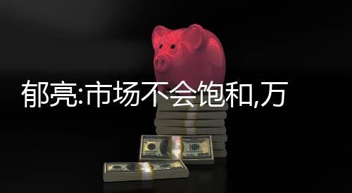 郁亮:市場不會飽和,萬科在舊模式下問題解決已初見成效
